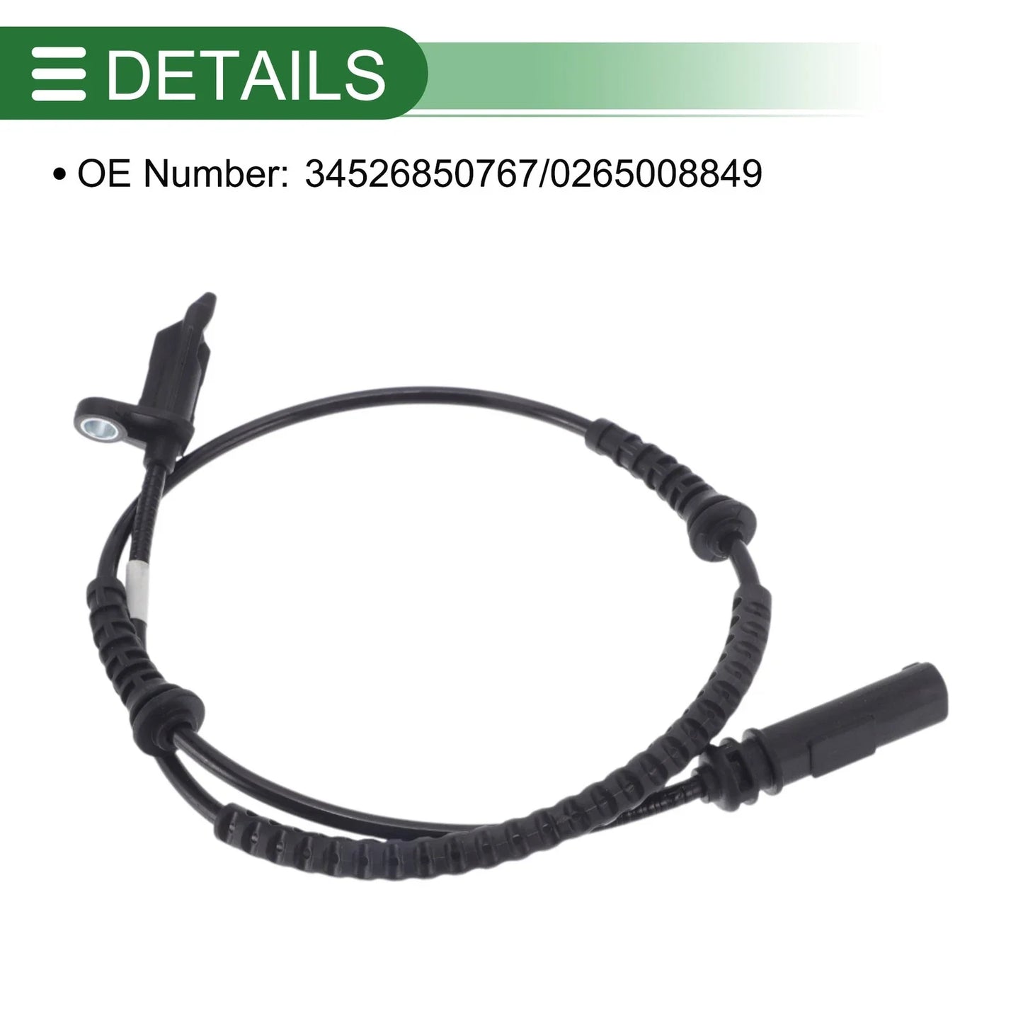 1 x ABS Wheel Speed Sensor for BMW X2 (2013 - 2020)