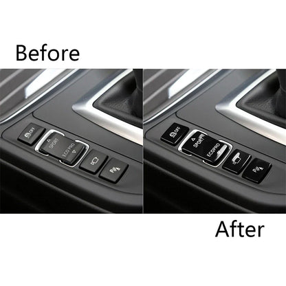Black Gear Shift Switch Button Cover for BMW 1 2 3 4 Series (2012-2020)