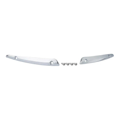 Chrome Split Windshield Side Trims 16-18 for Harley Road Glide (2015 - 2023)