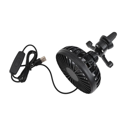 USB Interface for Car Fan Low Noise 3-Speed