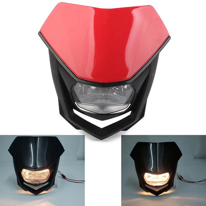 Headlight Fairing for Supermoto Dirt Bike - Red