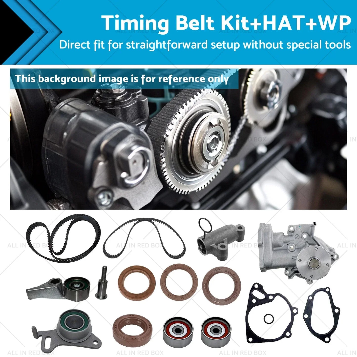 Timing Belt Kit for Mitsubishi Challenger Triton 2.5L (2009-2015)