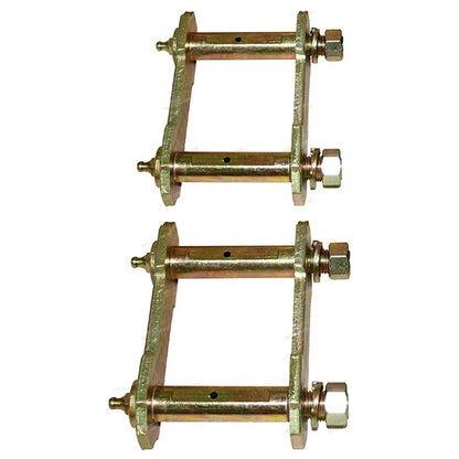2 x Rear Greasable Leaf Spring Shackles for Hilux 4x4 (1979–1997)