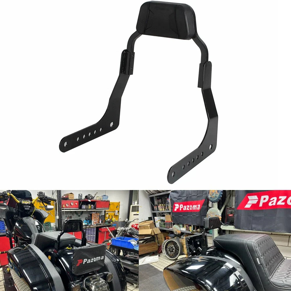 Passenger Sissy Bar Backrests for Harley Sport Glide Low Rider ST (2018-2023)