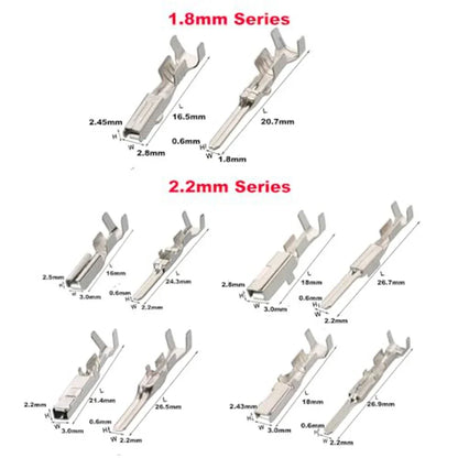 500 Piece Connector Pins Kit for Automotive DIY and Electronic Repairs