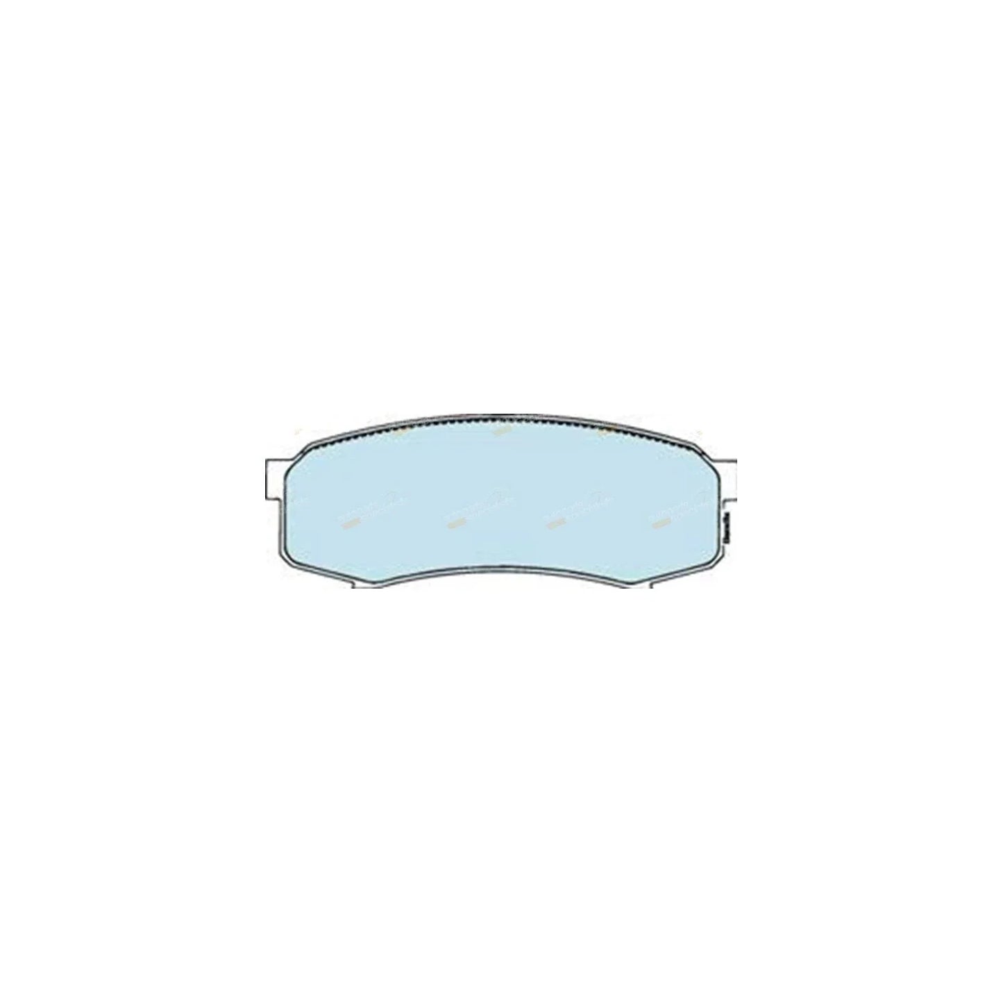 4x4 Rear Disc Brake Pad Set for Landcruiser Bundera LJ70 (1996–1991)