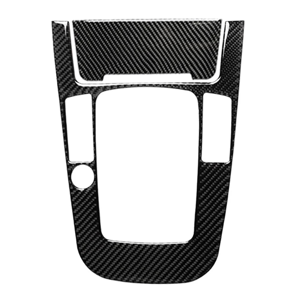 Carbon Fiber Center Console Gear Shift Panel Cover for Audi A4 S4 A5 (2008-2020)