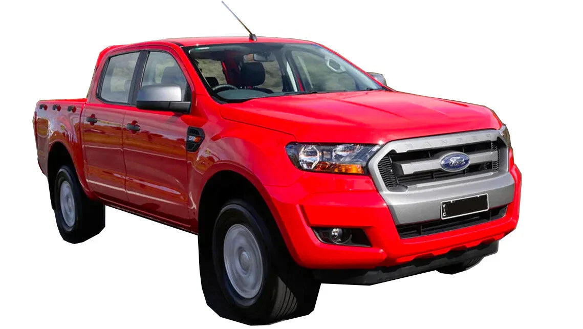 Grey/Silver XLS Rear Tailgate Decal Sticker for Ford Ranger (2015-2018)