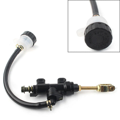 Rear Brake Master Cylinder for Moto Dirt Bike ATV Black