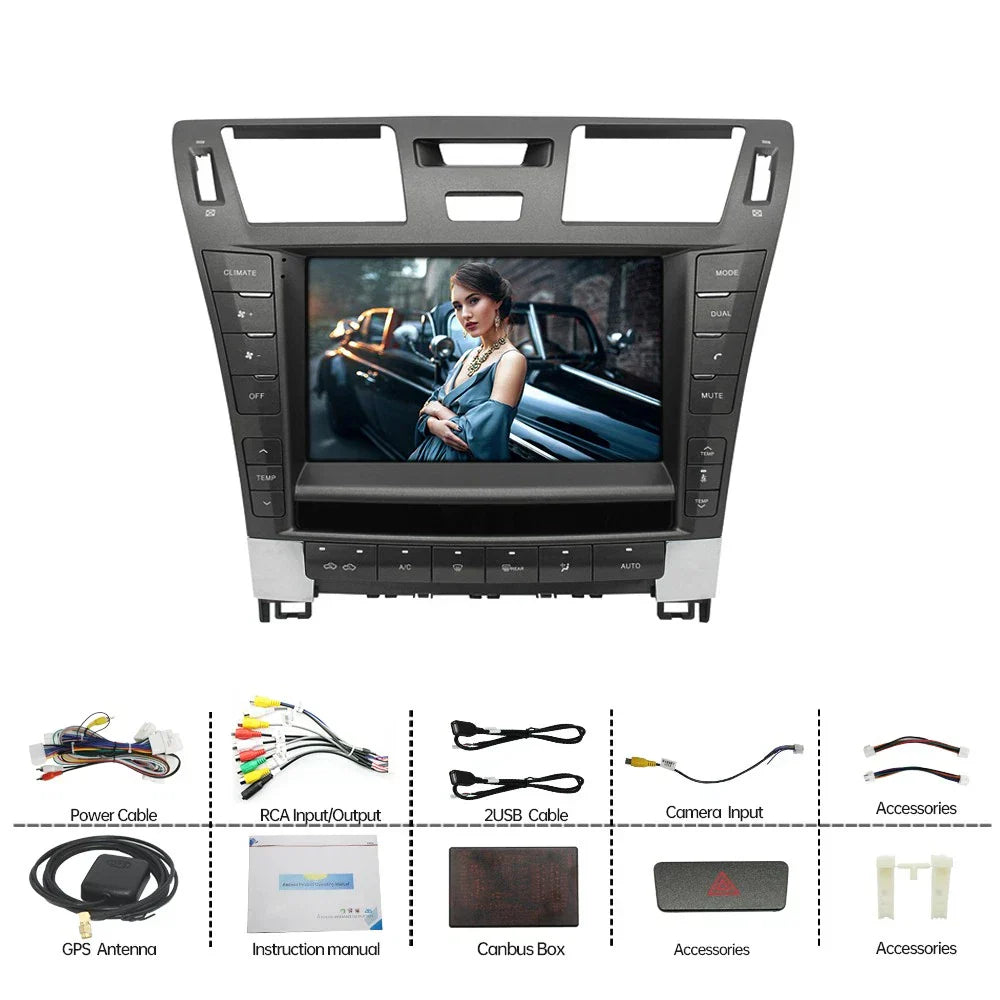 9'' Car Stereo Radio Head Unit for Lexus LS460 LS460L LS600 (2006-2012)