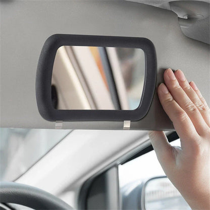 Clip-on Sun Visor Vanity Mirror for Universal Car (1PCS)