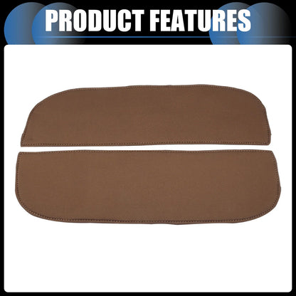 Armrest Protector Cover Pad for BMW X5 X6 Neoprene Fabric Deep Brown