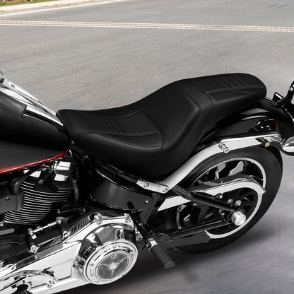 Black Driver & Passenger Seat for Harley Low Rider FXLR (2018-2024)