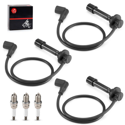 Spark Plug Wire Kit for Kawasaki Mule PRO-FXR PROFXR (2018–2023)