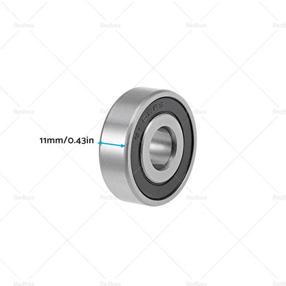 4pcs 16x35x11mm Double Sealed Ball Bearings for Chrome Steel 6202
