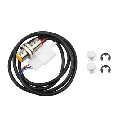 Digital Speedometer Odometer Speed Sensor Cable And Magnet for ATV Motorcycle