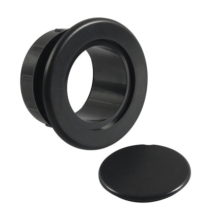 Black Table Umbrella Hole Ring Plug Cap Set for Outdoor Table Cover