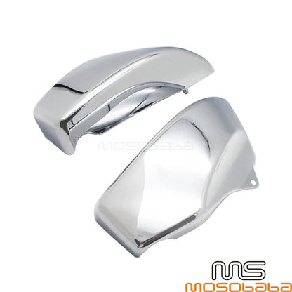 Chrome Battery Side Covers for Honda VTX1800 R/T (2002-2008)