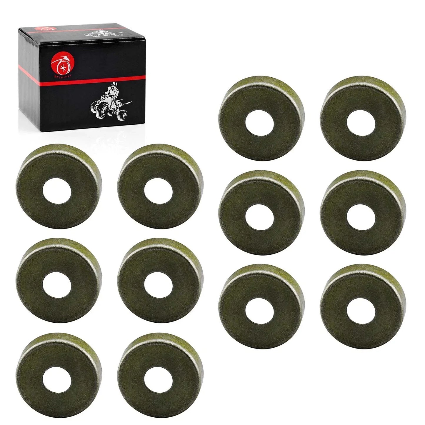 12x A Arm Dust Cover Seal Caps Kit for Yamaha YFZ450 YFZ 450 (2004–2013)