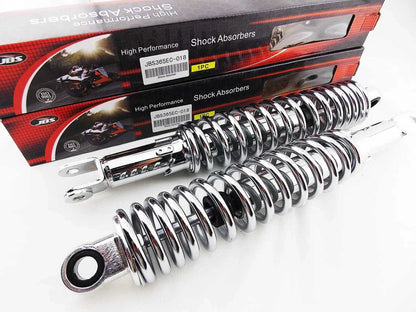 365mm Chrome Rear Shock Absorbers for Honda CB750F (1979-1982)