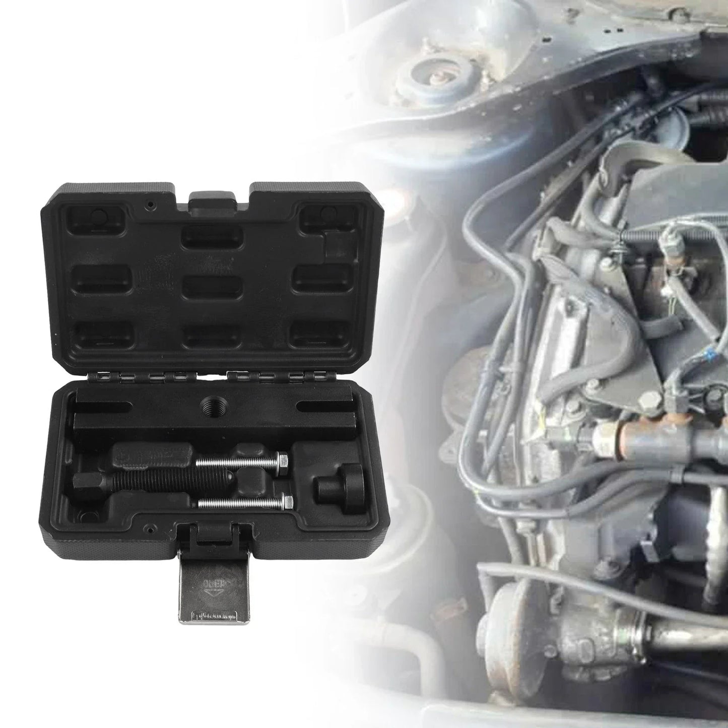 Crankshaft Pulley Removal Tool Set for Ford EcoBlue 2.0 TDCi (2016–2021)