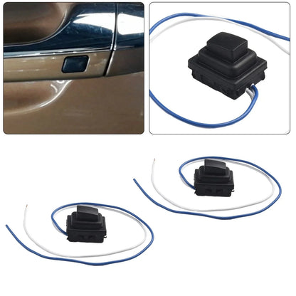 Button Switch Front Door Handle 2 x Black for Hyundai Tucson (2016–2020)