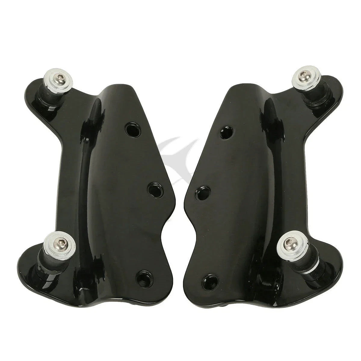 Backrest Sissy Bar Dock Hardware Luggage Rack for Harley Touring (2009-2013)