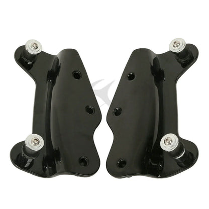 Backrest Sissy Bar Dock Hardware Luggage Rack for Harley Touring (2009-2013)