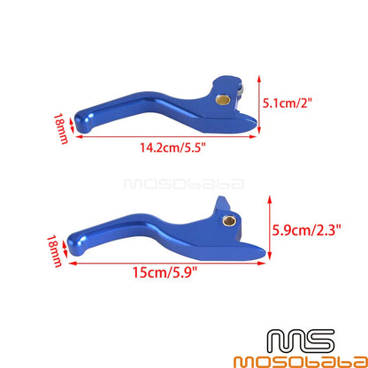 3 Finger Brake Clutch Lever Kit for Harley Softail Fat Boy FLSTFBS/FLSS