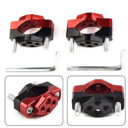 17-32mm Motorcycle Bracket Mount Clamp Fork Holder Spot Fog Driving Light