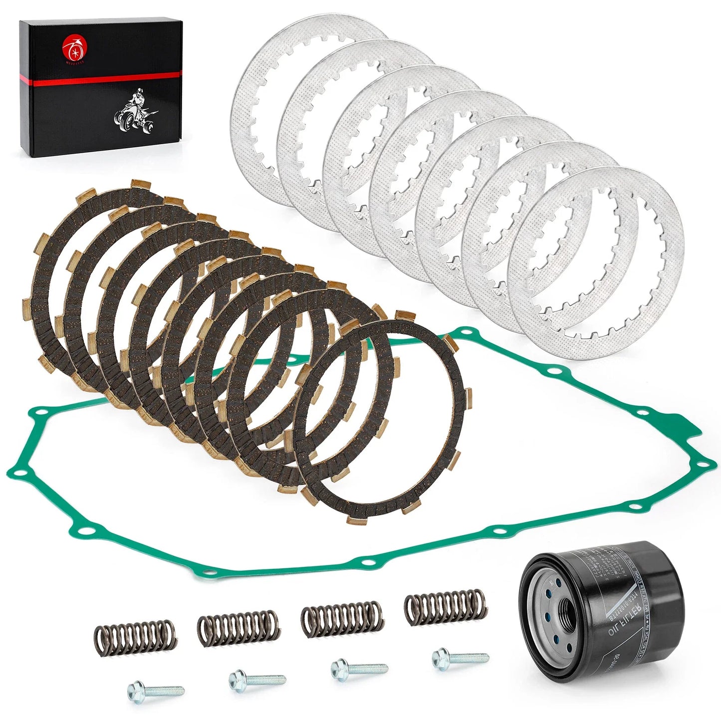 Clutch Friction Plates & Gasket Kit for Honda Shadow VT750DC (2001–2003)