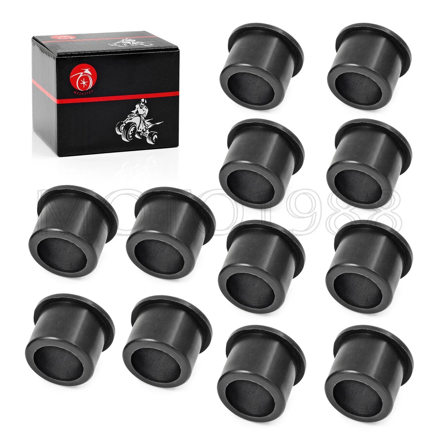 12PCS A Arm Bushing Kit for Yamaha Blaster 200 YFS200 (1988-2006)
