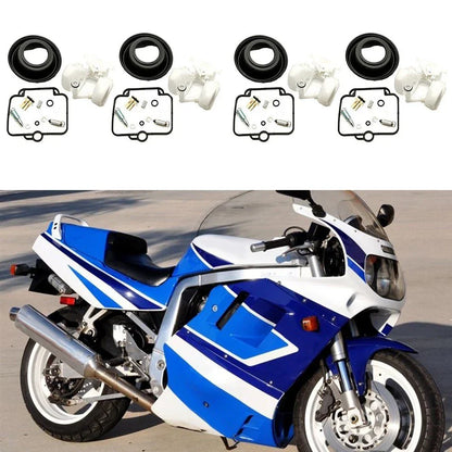 4x Carburetor Diaphragm Rubber for Suzuki Katana (1991–1993)