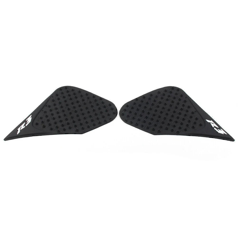 Black Gas Tank Pad Traction Decal for Yamaha YZF-R3 (2014-2023)