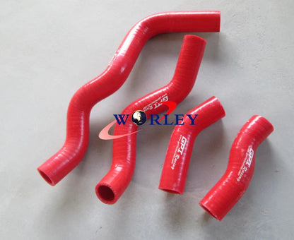 BLACK Silicone Radiator Coolant Hose for Kawasaki KLX250 KLX250S (1993-2014)