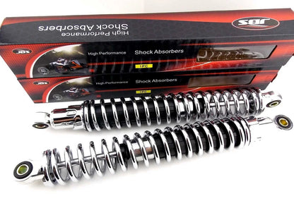 400mm Chrome Rear Shock Absorbers for Honda XR200