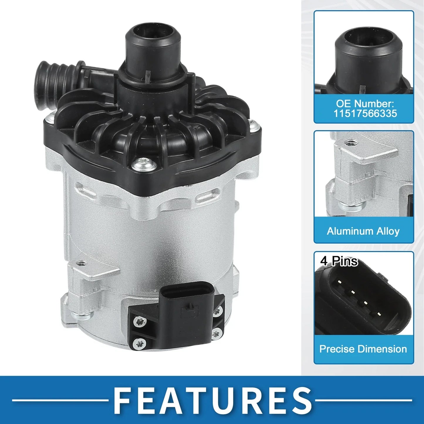 Electric Water Pump for BMW 530i 540i (2017-2017)