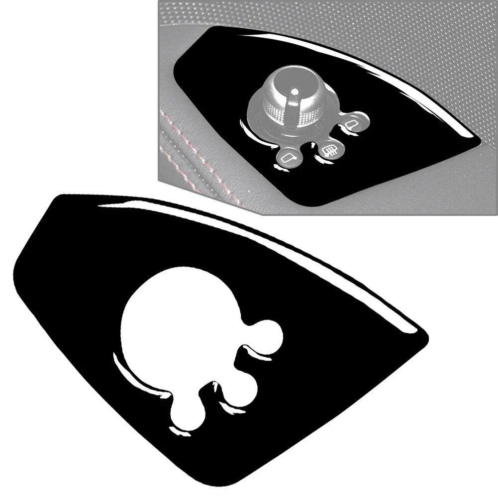 Interior Car Door Lock Button Panel Cover Trim for Audi TT TTS TTRS (2008-2014)