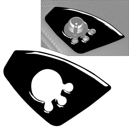 Interior Car Door Lock Button Panel Cover Trim for Audi TT TTS TTRS (2008-2014)