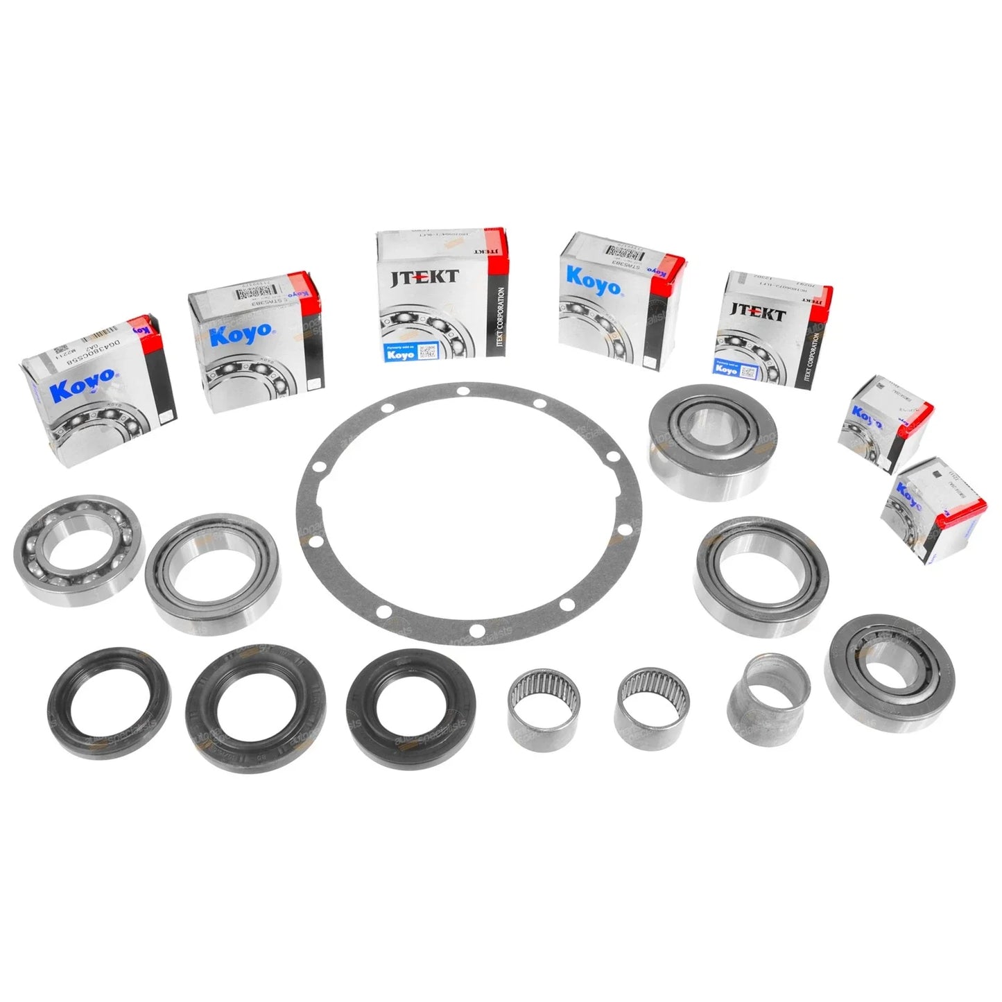 Front Diff Bearing & Seal Repair for Toyota Hilux (2005–2015)