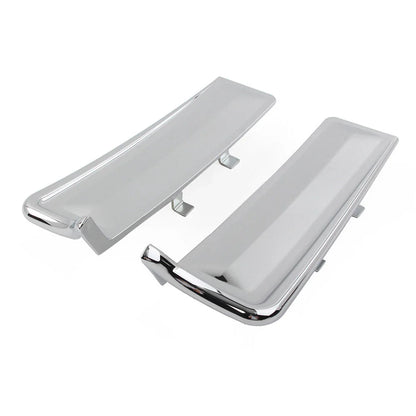 Chrome Rear Fender Saddlebag Filler Panels for Harley Touring Electra Glide (2009-2023)