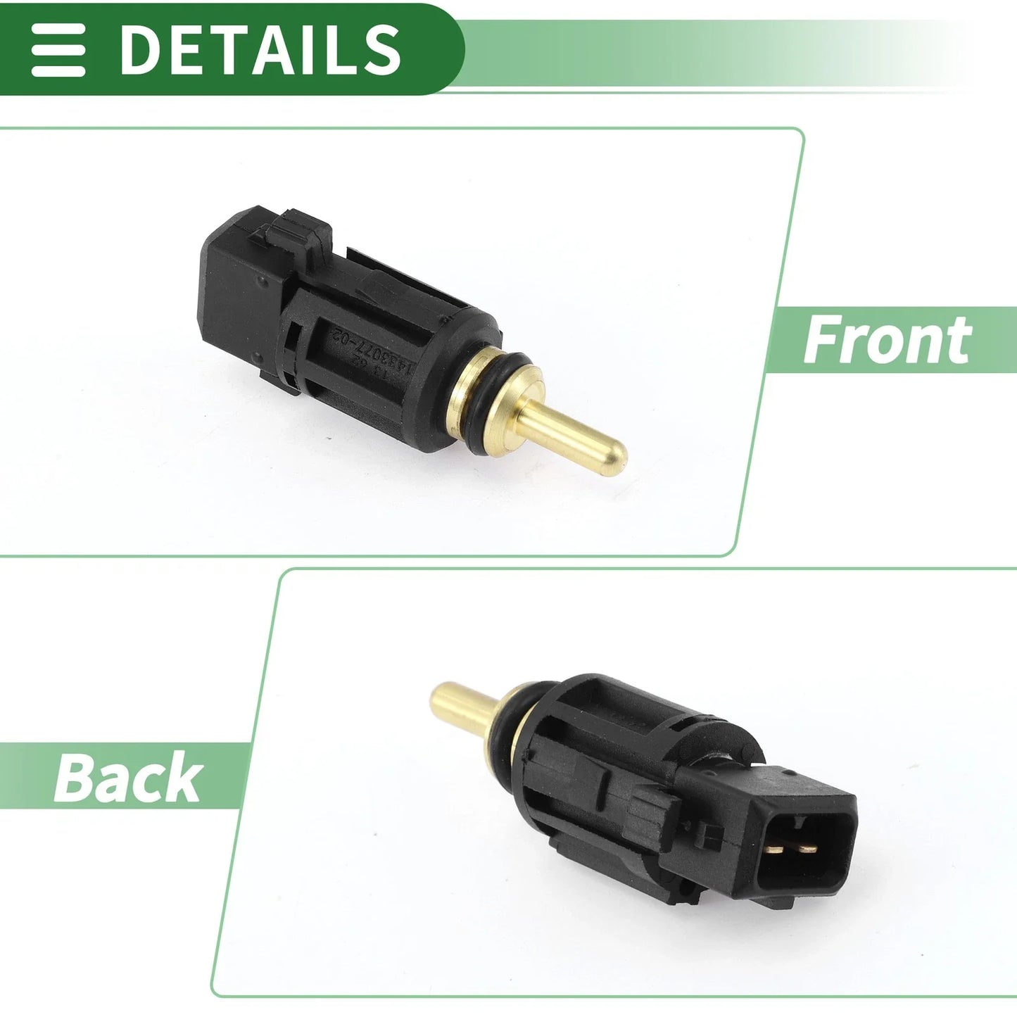 Engine Coolant Temperature Sensor for BMW 128i (2010-2010)