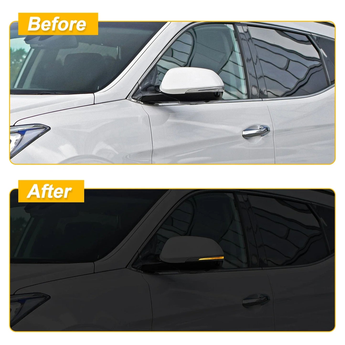 Left Side Mirror LED Turn Signal Light for Hyundai Santa (2013-2019)