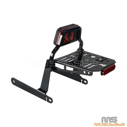 Low Profile Luggage Rack Sissy Bar for Dyna Wide Glide FXDWG (2006-2009, 2015-2017)