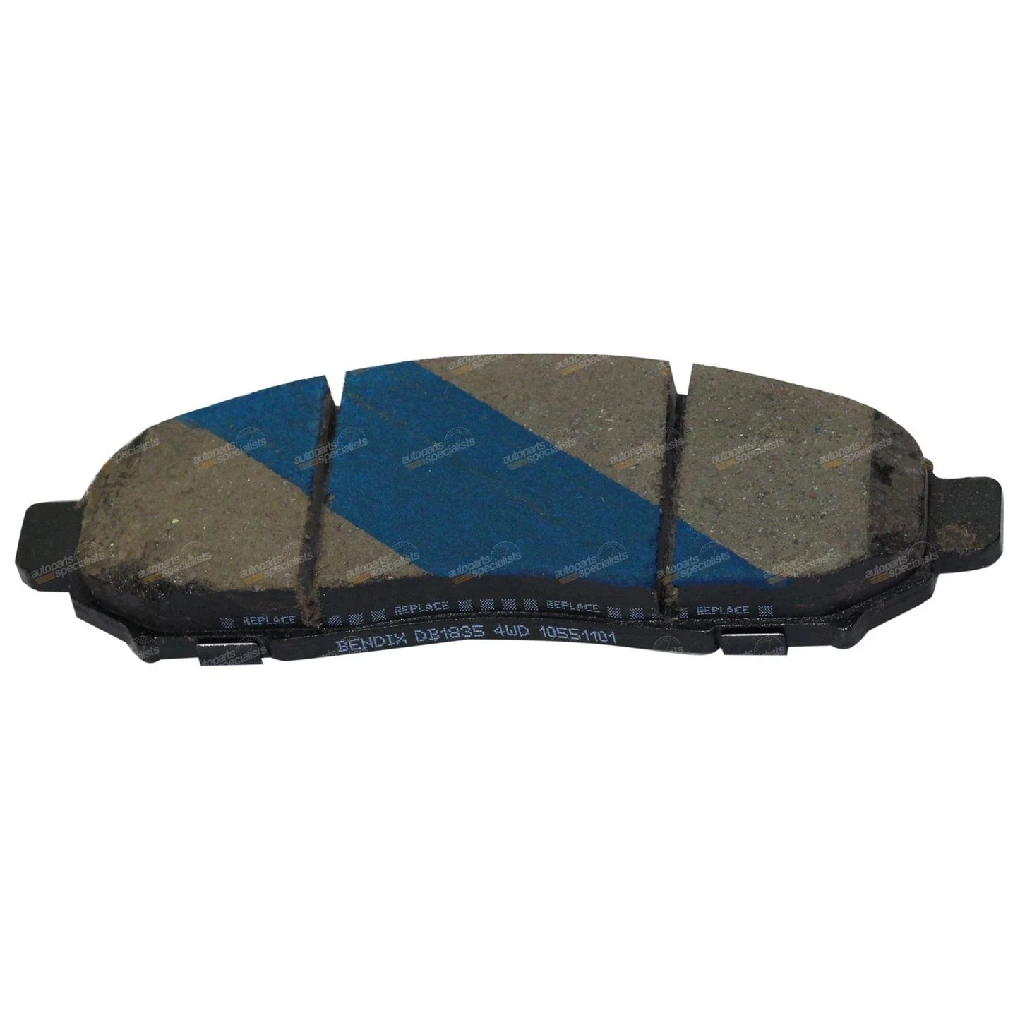 4WD Front Disc Brake Pads Set for Nissan Navara D40 (2005-2010)