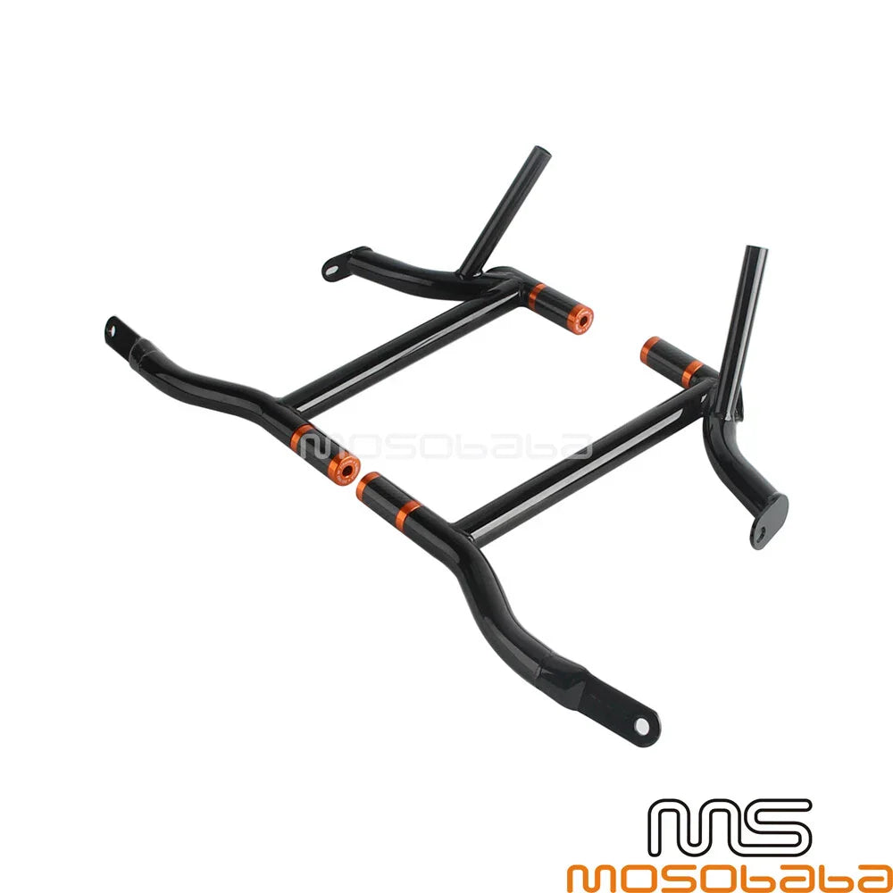 Saddlebag Guard Crash Bar w/4Pcs Sliders for Harley Street Glide (2014-2023)