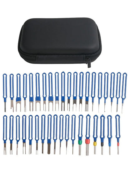 38-Piece Automotive Terminal Tools for Wire Harness Maintenance