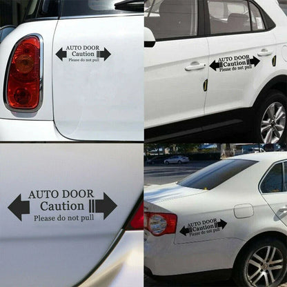 1 x Auto Door Caution Do Not Pull Decal Sticker for Car