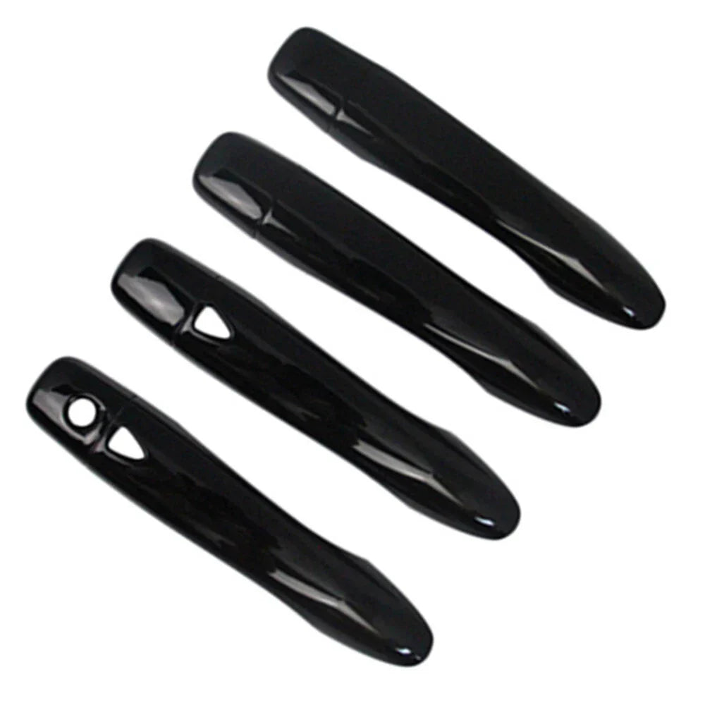 4 x ABS Glossy Black Door Handle Covers Trim for Nissan Altima (2013-2018)
