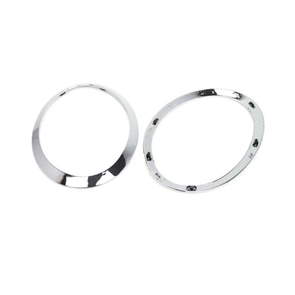 Chrome Headlight Ring Trim Bezel Cover for Mini Cooper F55 F56 F57 (2014-2021)